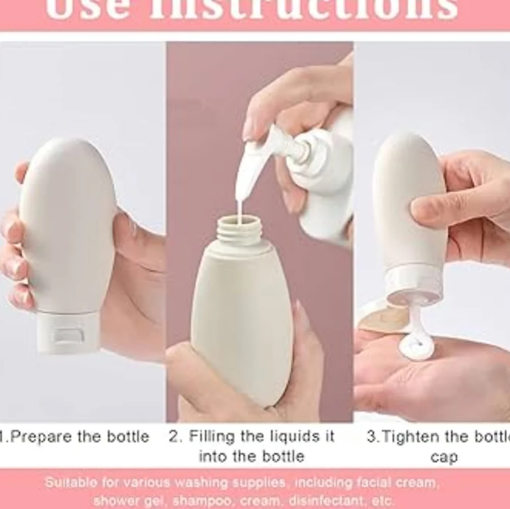 Refillable lotion bottle